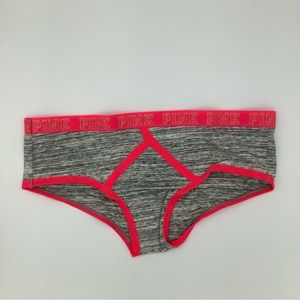 New Victoria’s Secret PINK Lurex Logo Hipster Panties - XSmall